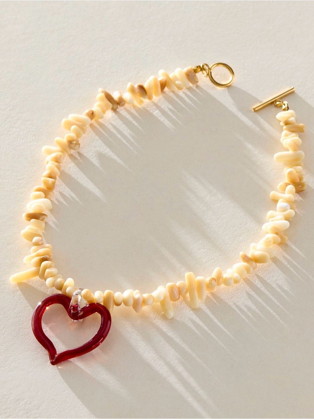 Free People x Suplais Heart Necklace